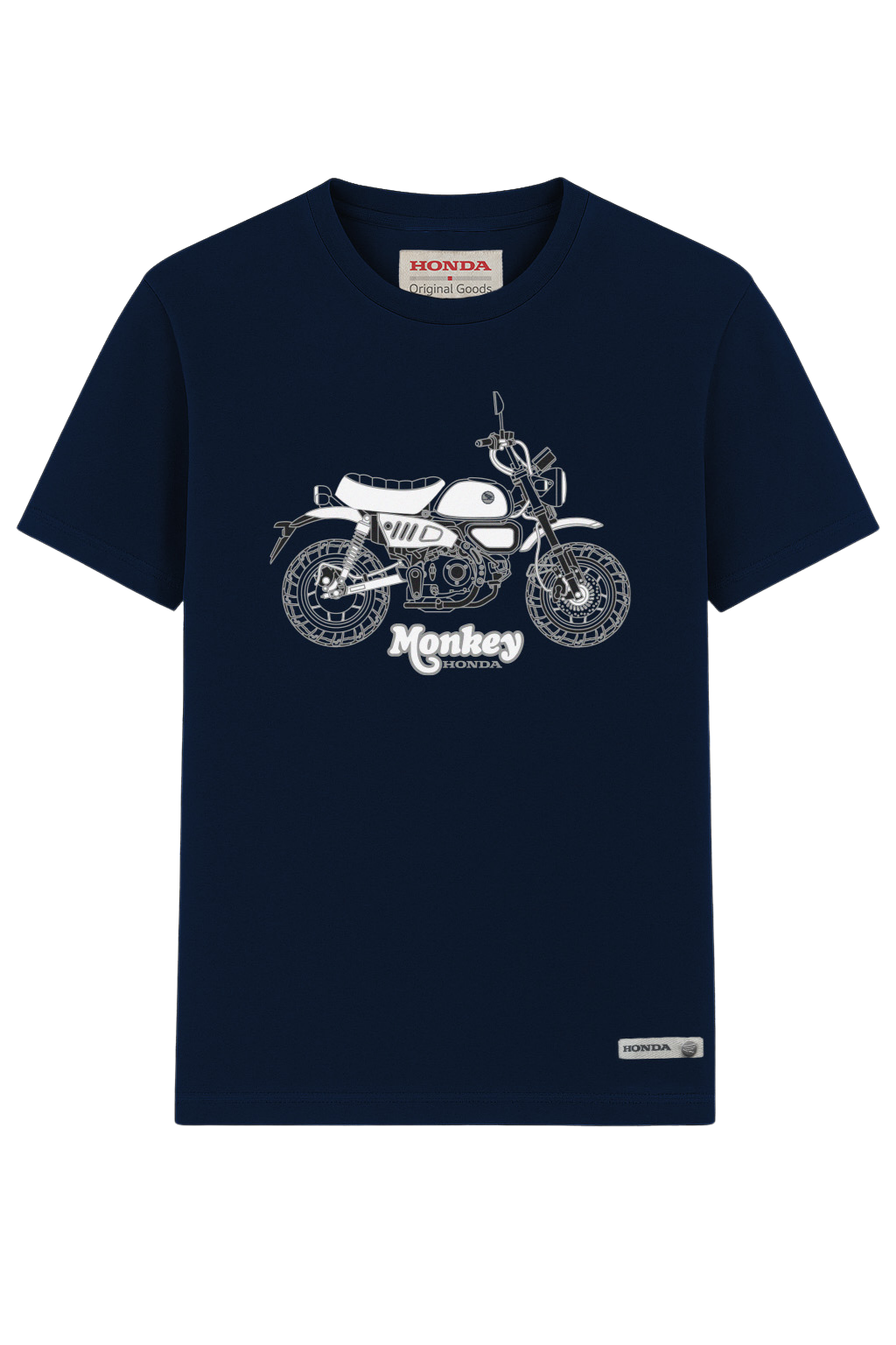Honda Tribute Monkey T-Shirt Blue