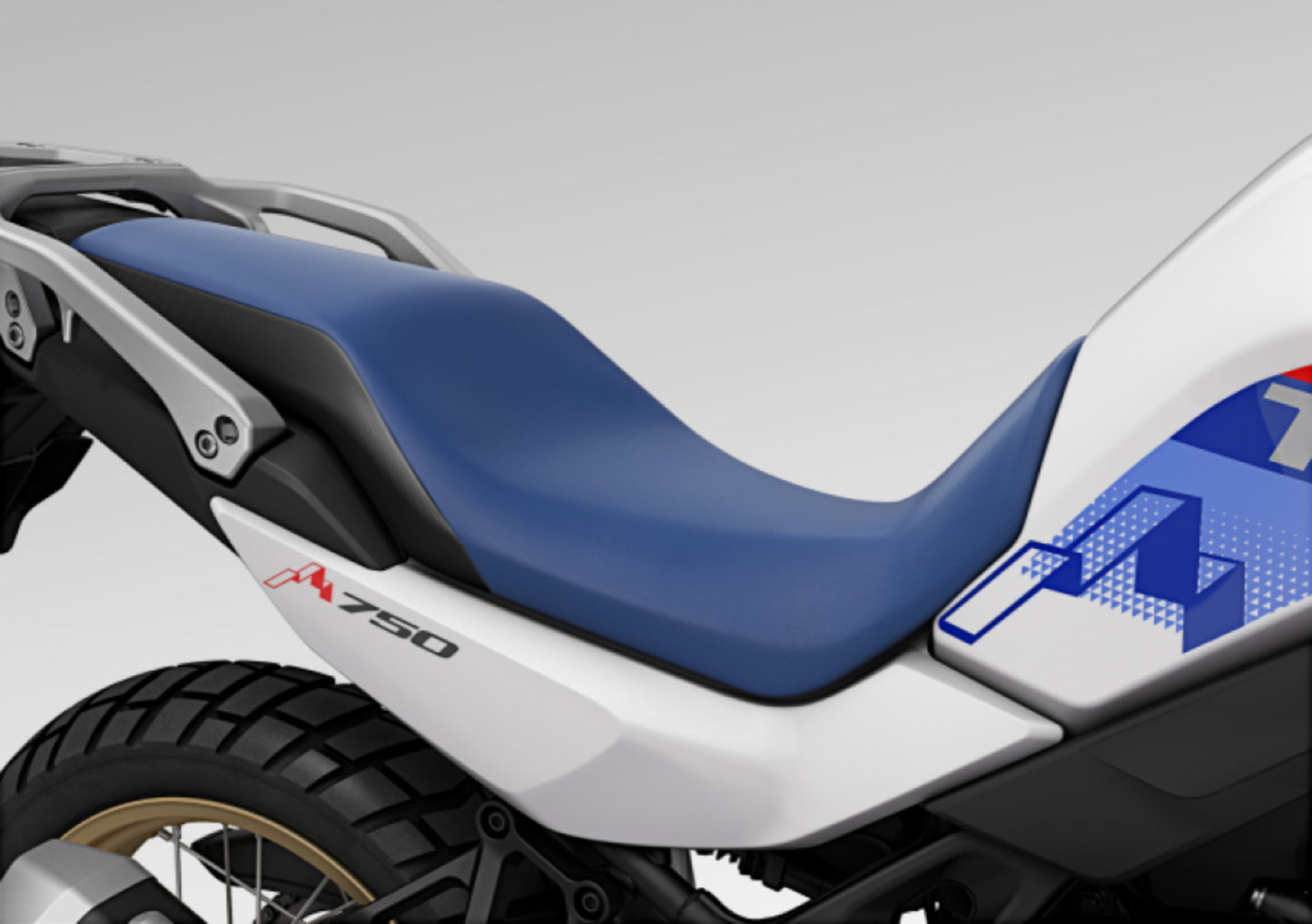 Honda XL750 Transalp Tank Side Stickers - Blue 08P71-MLC-D30ZA