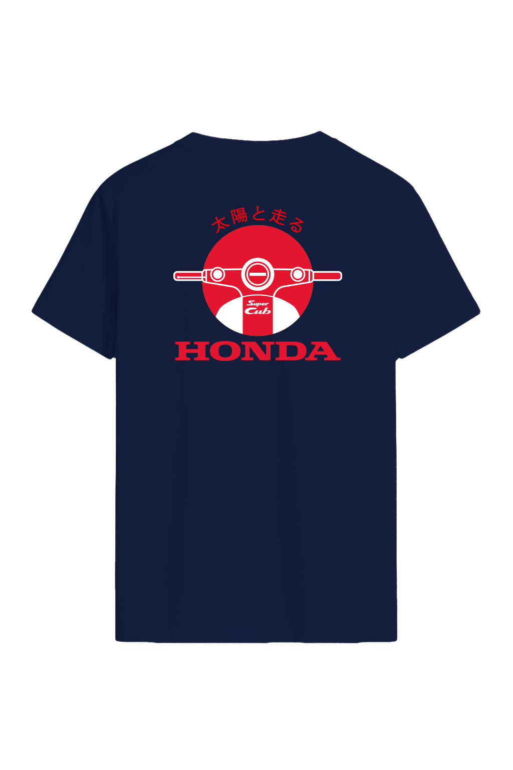 Honda Tribute Super Cub T-Shirt Blue