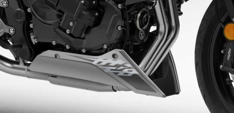 Honda CB750 Hornet Lower Cowl Stripes - Silver 08F06-MLB-D80ZF