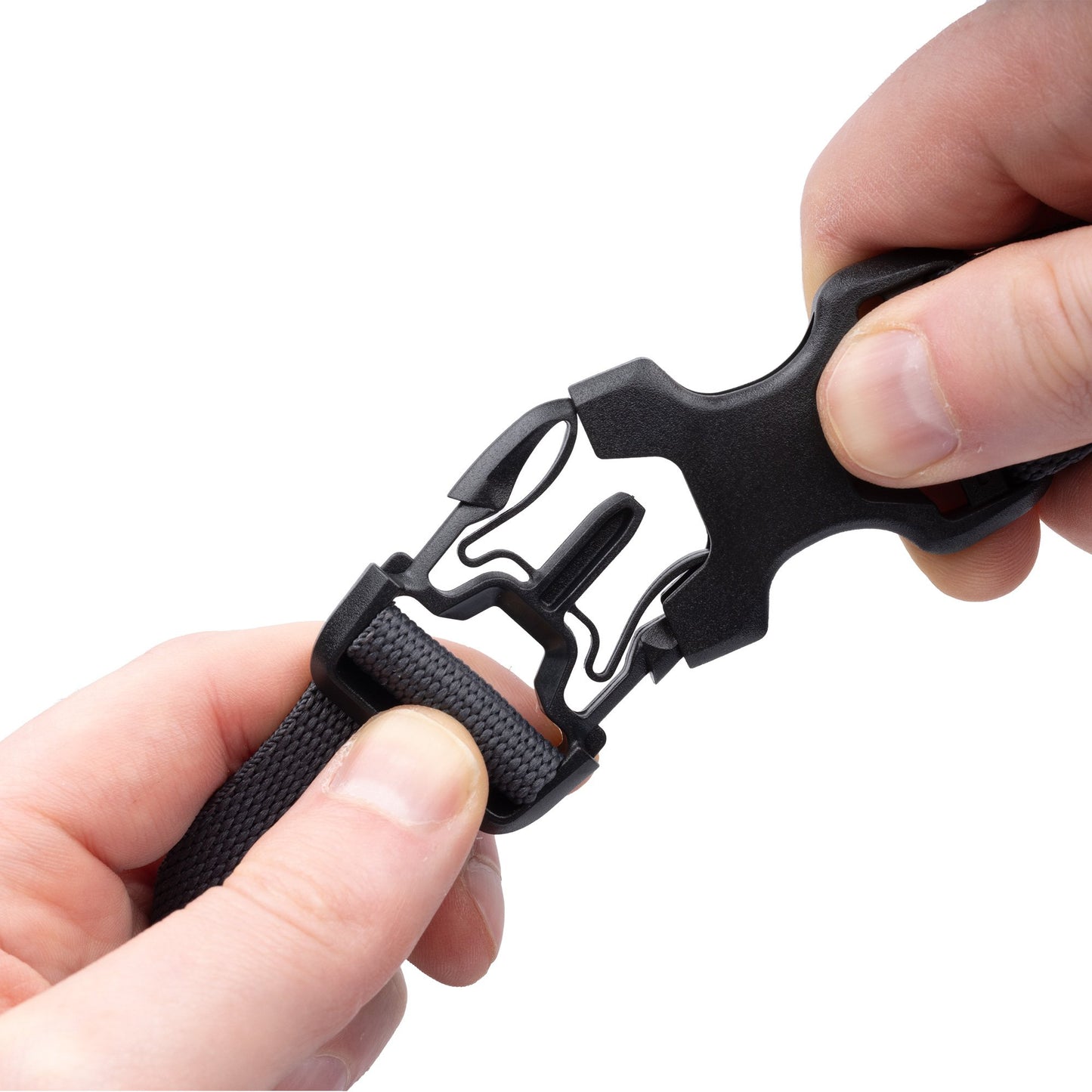 Oxford Atlas B-Clip Straps - 17mm x 1.2m Black image 2