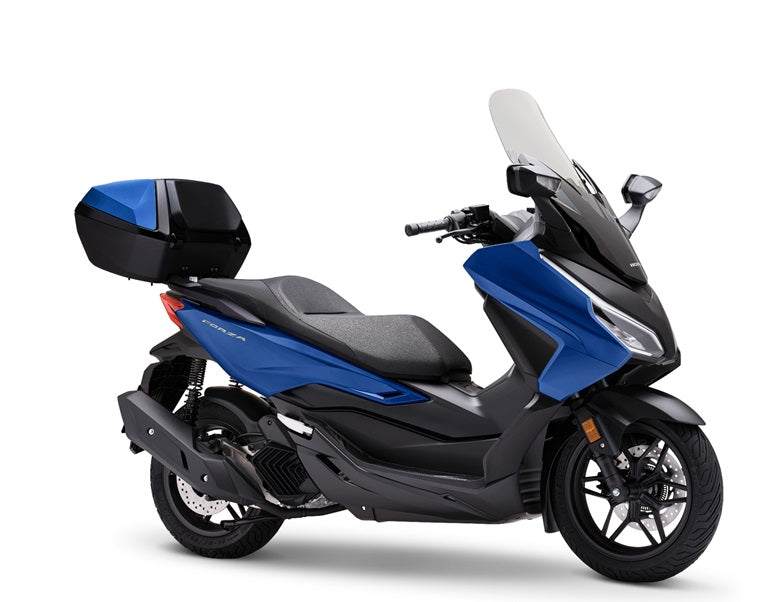 Honda NSS125 Forza 45L Smart Top Box Pack - Mat Pearl Pacific Blue 08ESY-K40-TP22ZD