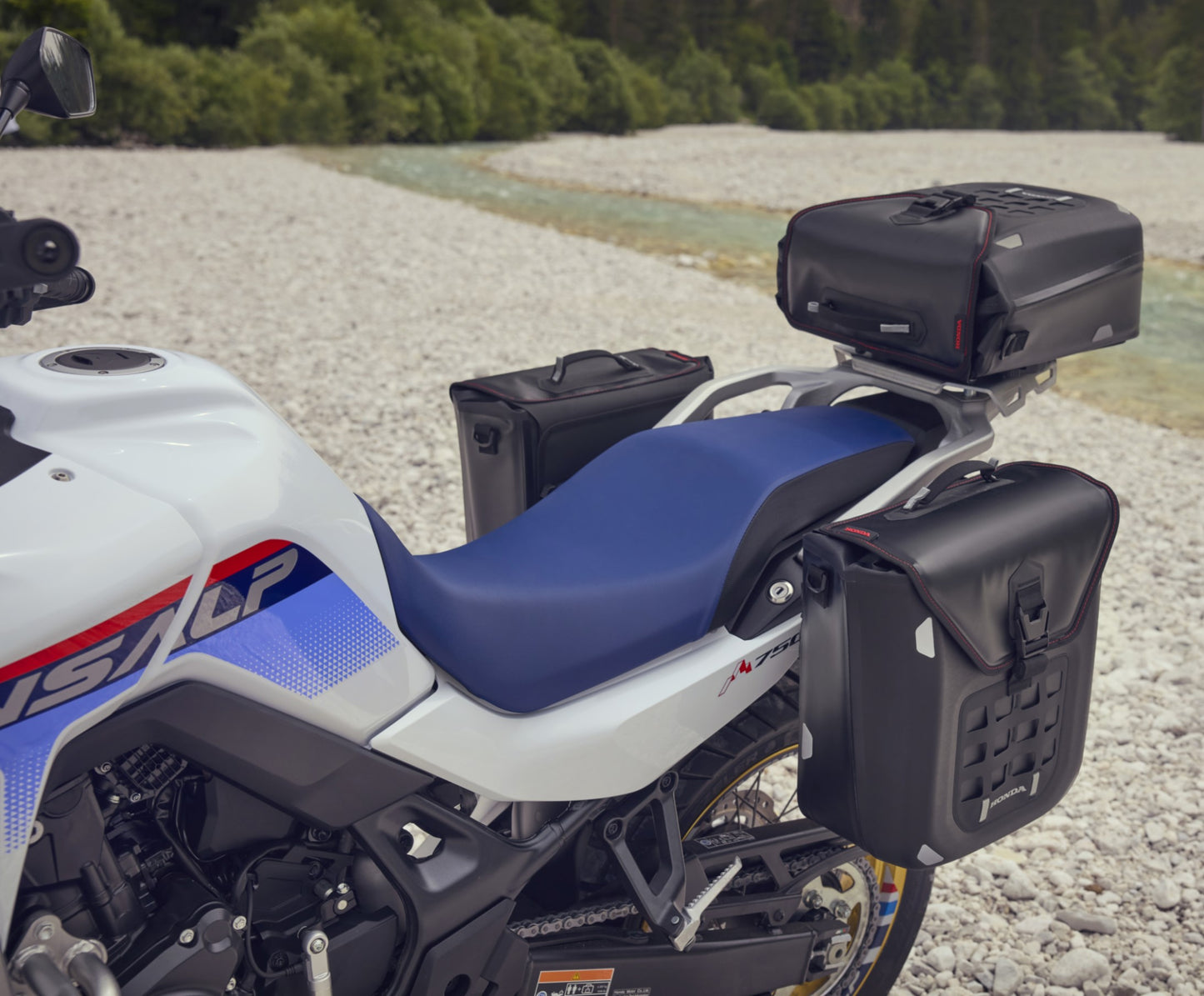 Honda XL750 Transalp Left Side Bag 08L70-MLC-D3