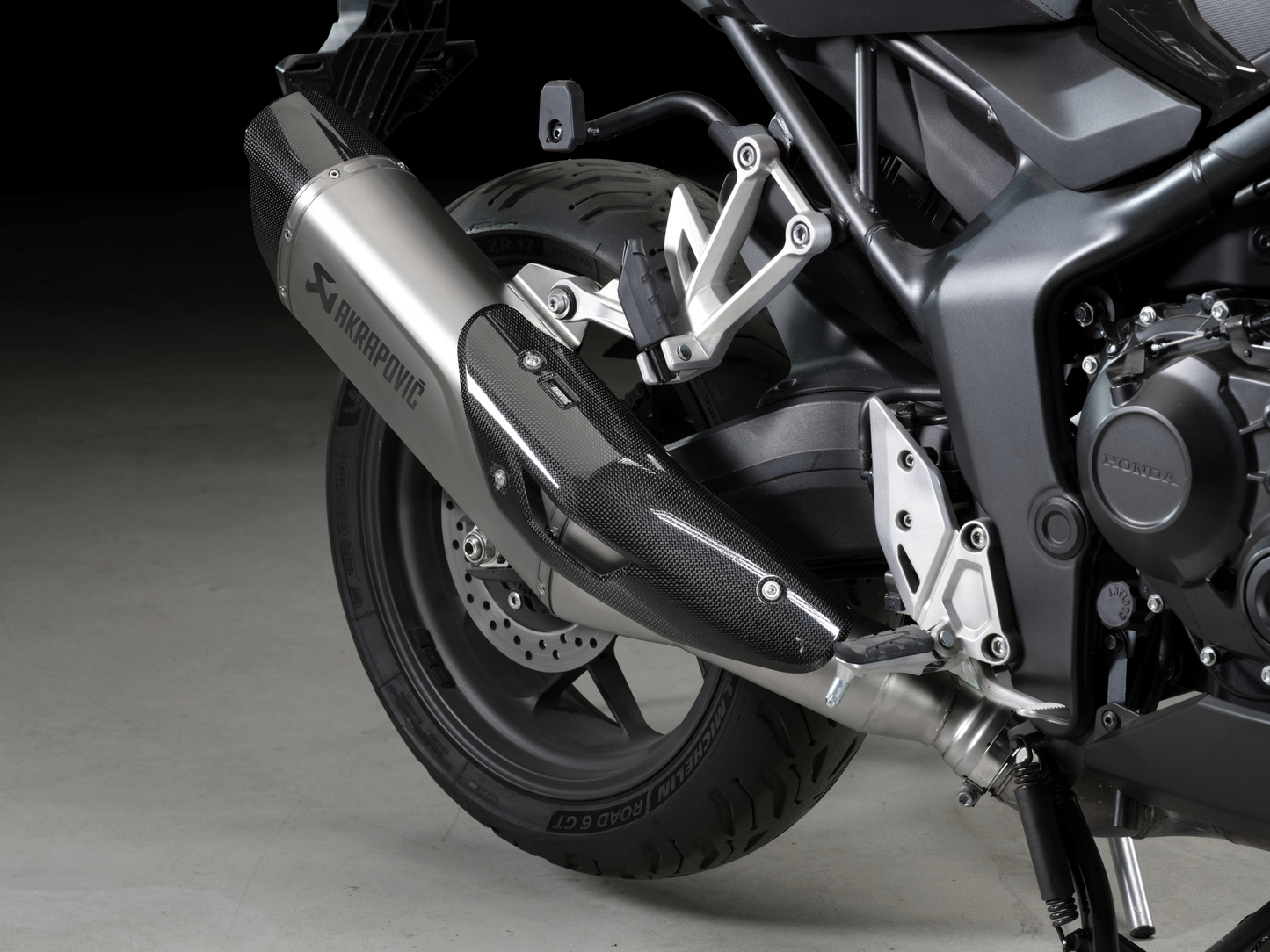Honda CB1000GT Akrapovic Slip-On Exhaust 0R24M-TEX-036