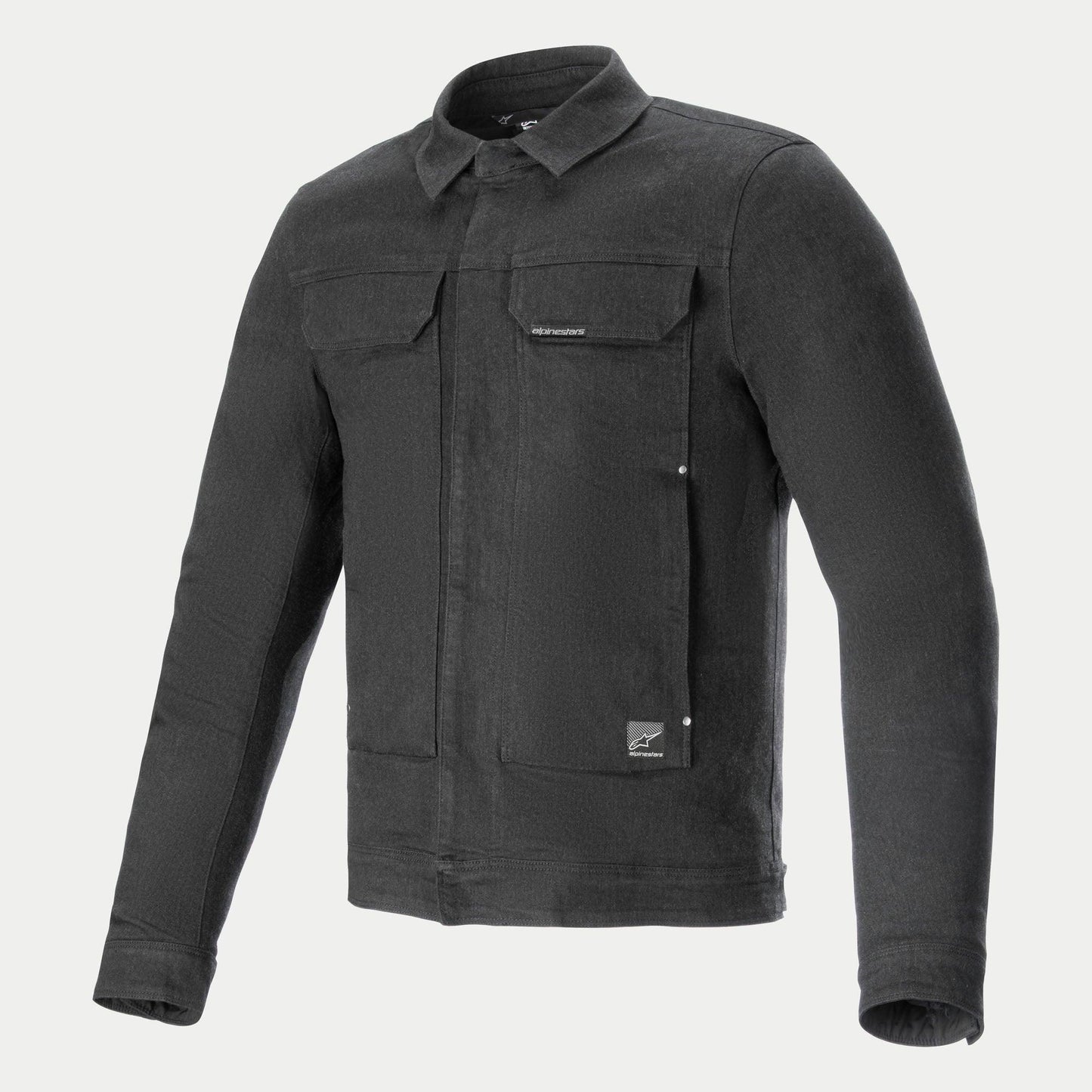 Alpinestars GARAGE Denim Jacket - Smoke Dark Grey image 1