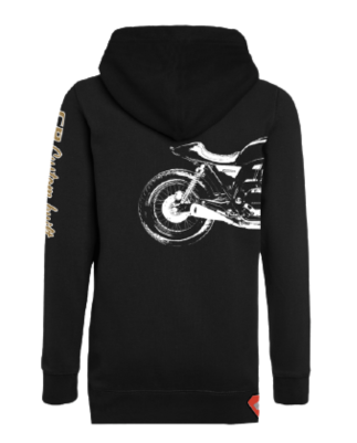 Honda Custom Built Hoodie Black