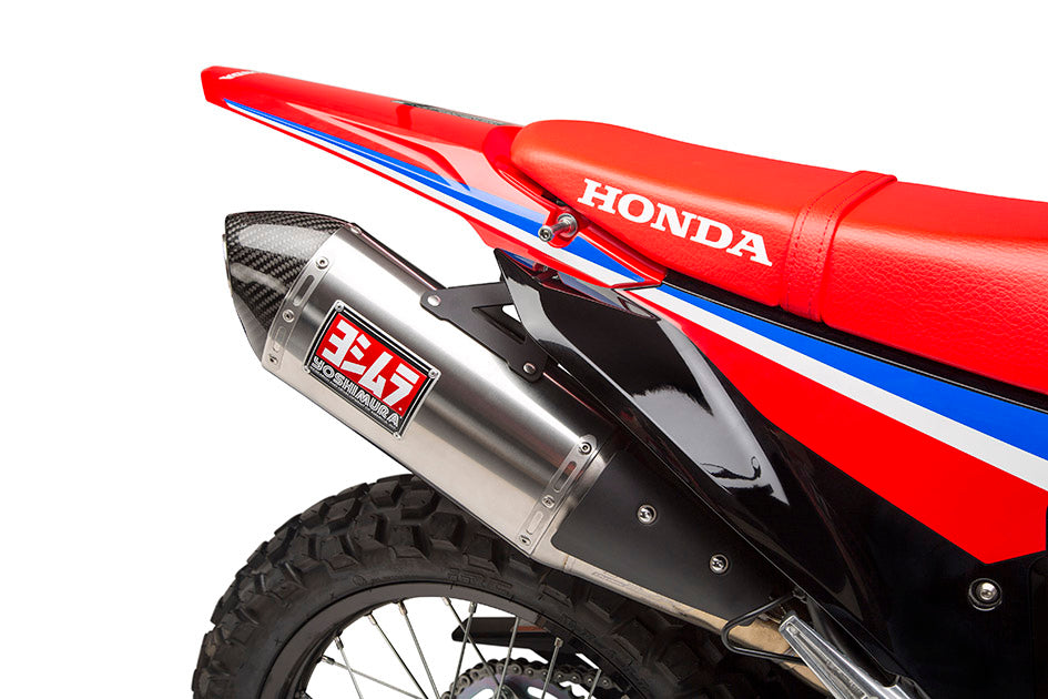 Yoshimura Stainless RS-4 Full System Carbon End Cap - CRF300L/ Rally 21> image 4