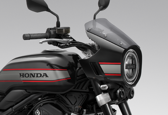 Honda CB1000F Headlight Cowl - Graphite Black 08R00-MLV-J10ZC