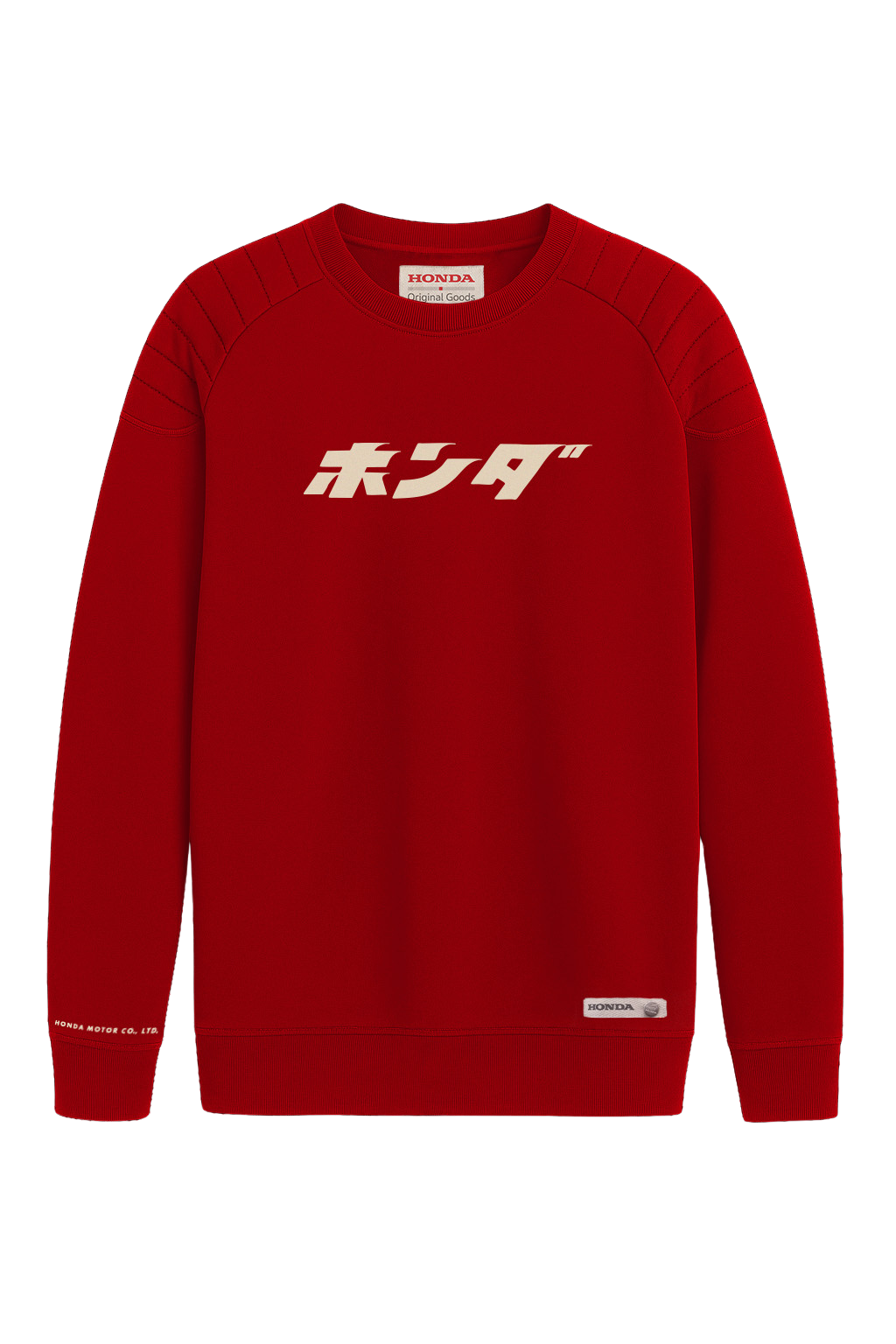 Honda Heritage Japanese Crewneck Sweatshirt Red