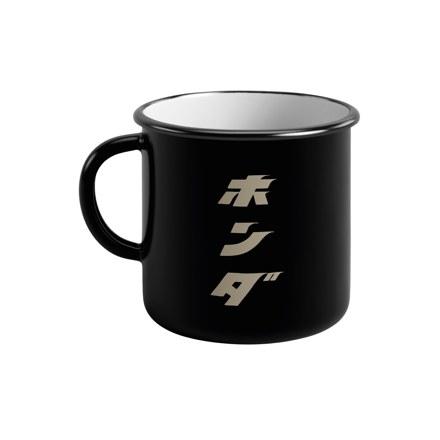 Honda Heritage Japanese Metal Mug Black