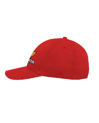Honda Vintage Elsinore Wing Cap Red