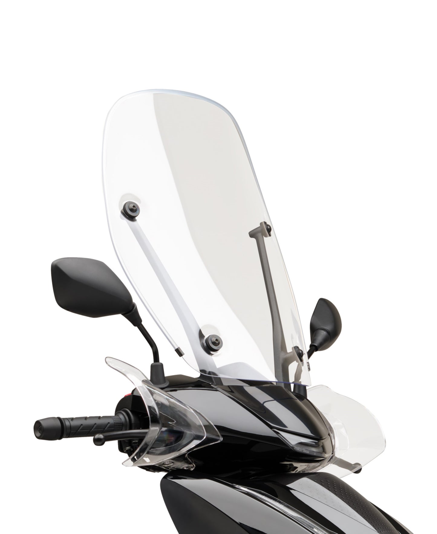 Honda SH350 Tall Windscreen - Matt Coal Black 08R70-K1W-DL0ZF