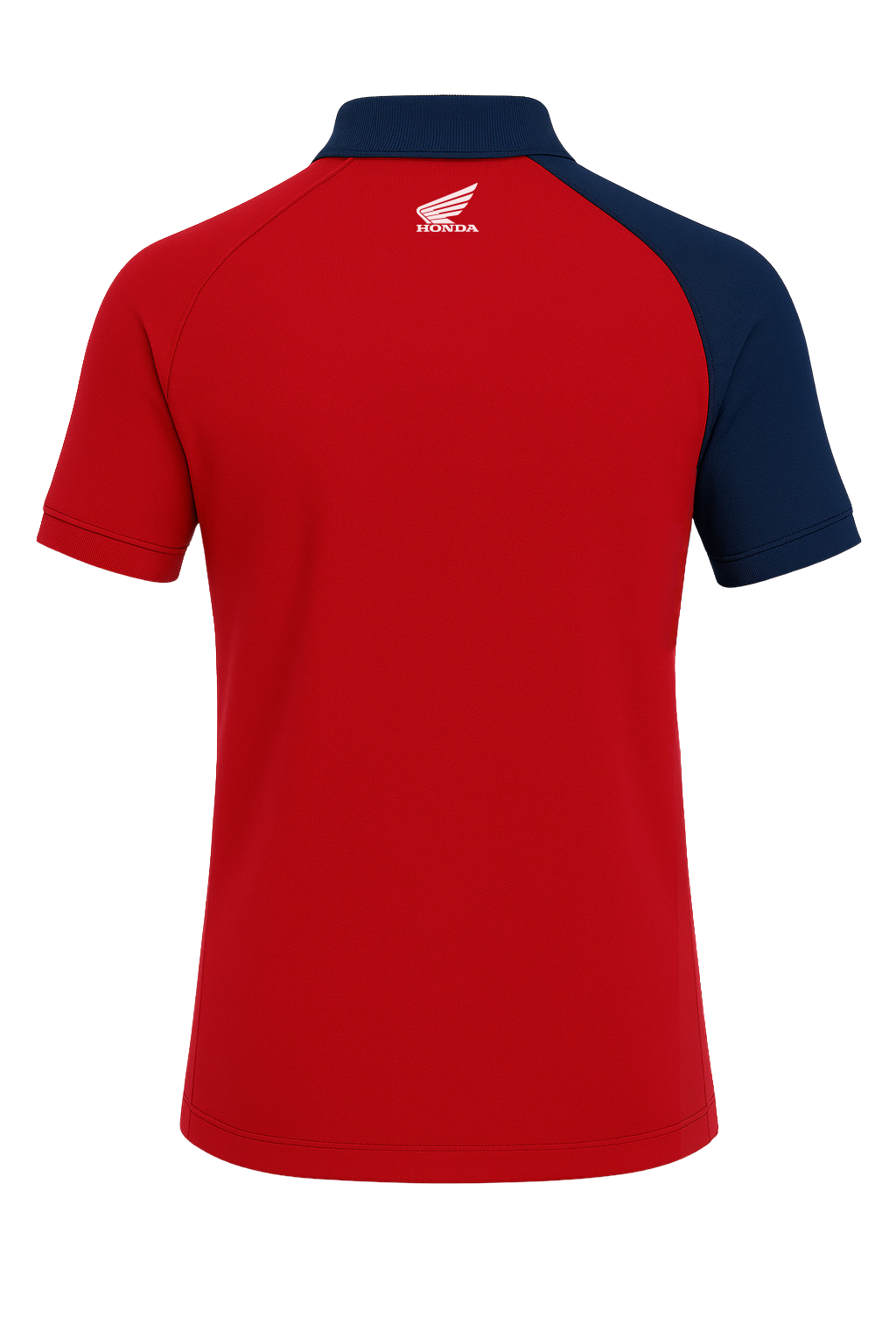 Honda Racing HRC Polo Shirt Red and Blue