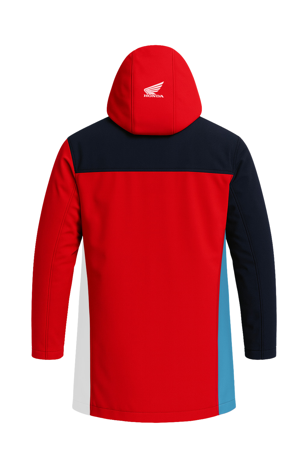 Honda Racing HRC Parka Jacket Red and Blue