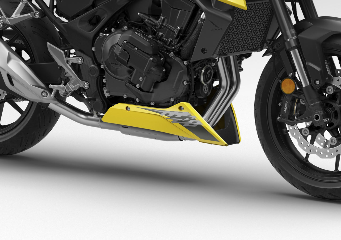 Honda CB750 Hornet Lower Cowl Stripes - Yellow 08F06-MLB-D80ZA