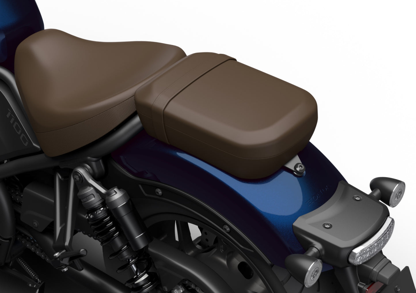 Honda CMX1100 Rebel Comfort Pillion Seat - Brown 08R70-MLA-DA0ZA