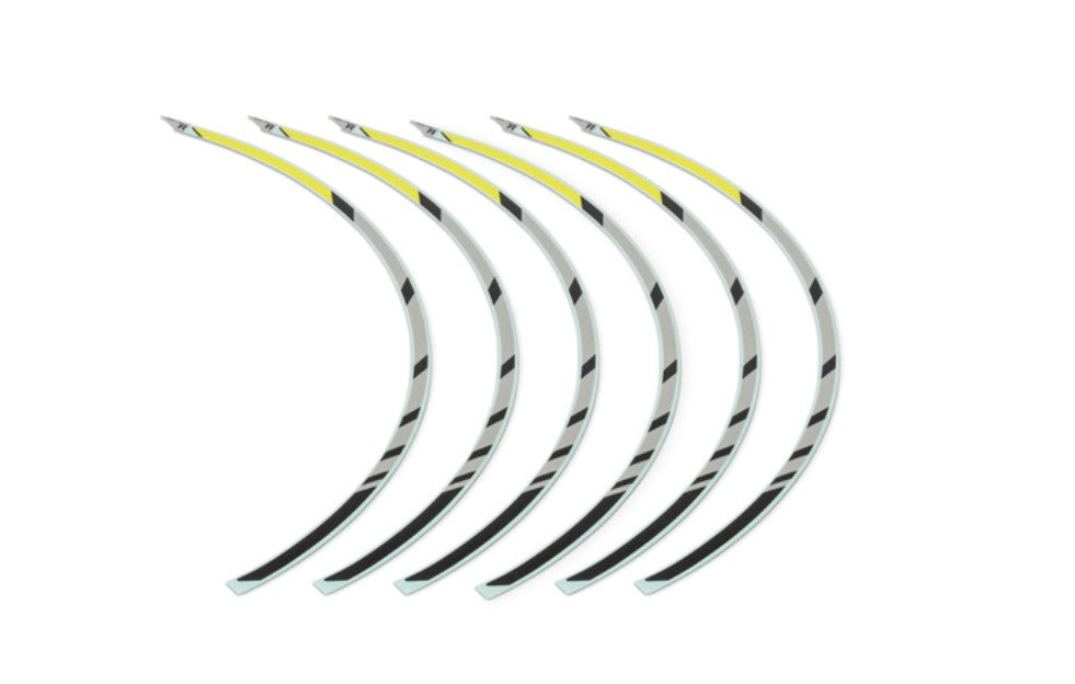 Honda CB500 Hornet Wheel Stripes Kit - Lemon Ice Yellow 08ESY-MLR-WSYS
