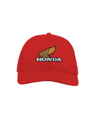 Honda Vintage Elsinore Wing Cap Red