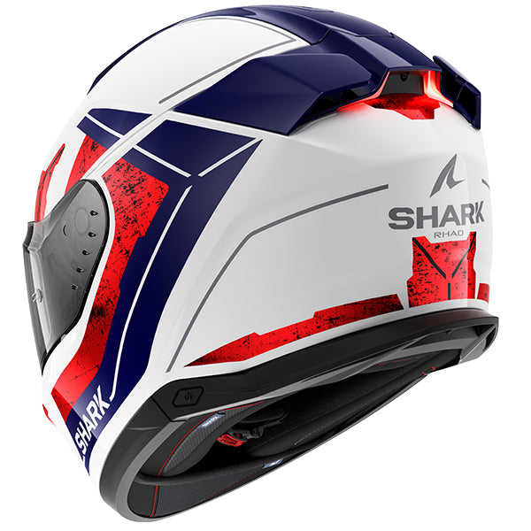 Shark Skwal i3 Helmet - WUR RHAD Red/White/Blue image 3