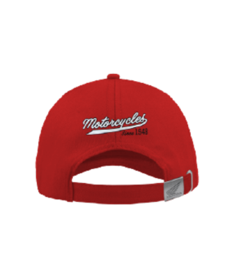 Honda Vintage Elsinore Wing Cap Red