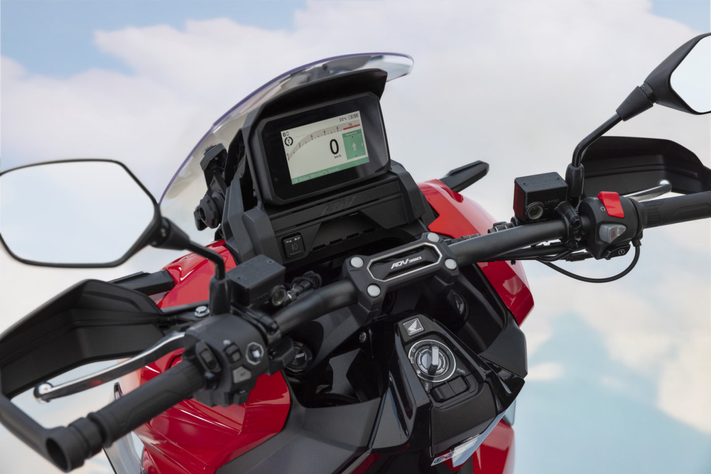 Honda ADV350 Handlebar Holder 08F70-K2L-DD0