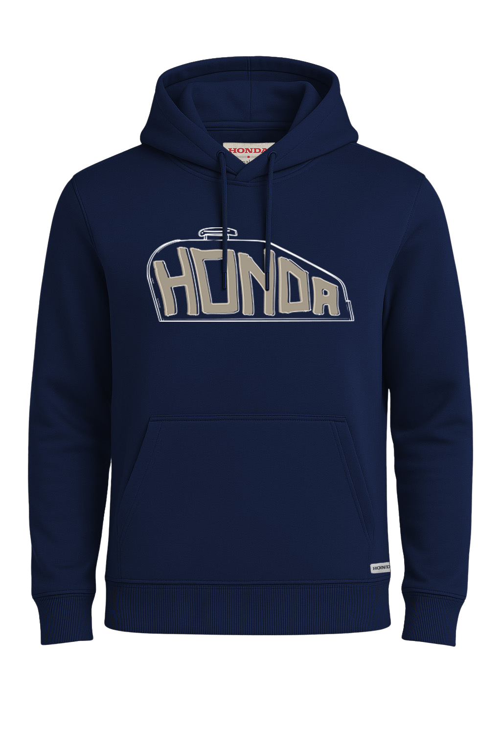 Honda Urban Fun Fuel Tank Hoodie Blue