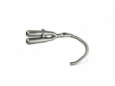 Akrapovic Twin Conical Stainless Exhaust Slip-On Kit - Monkey 125 18- image 0