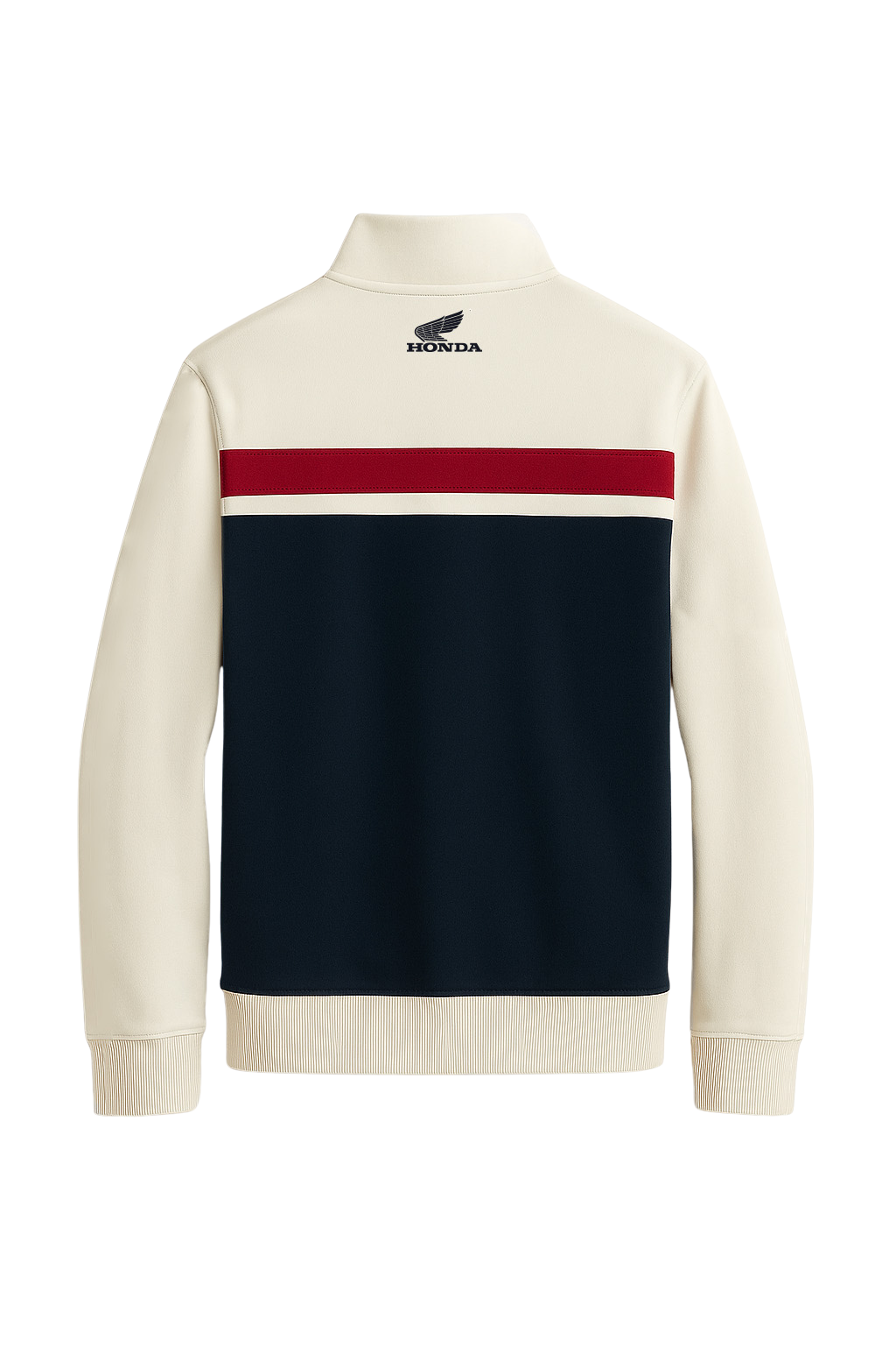 Honda Heritage Quarter Zip Sweatshirt Tricolour