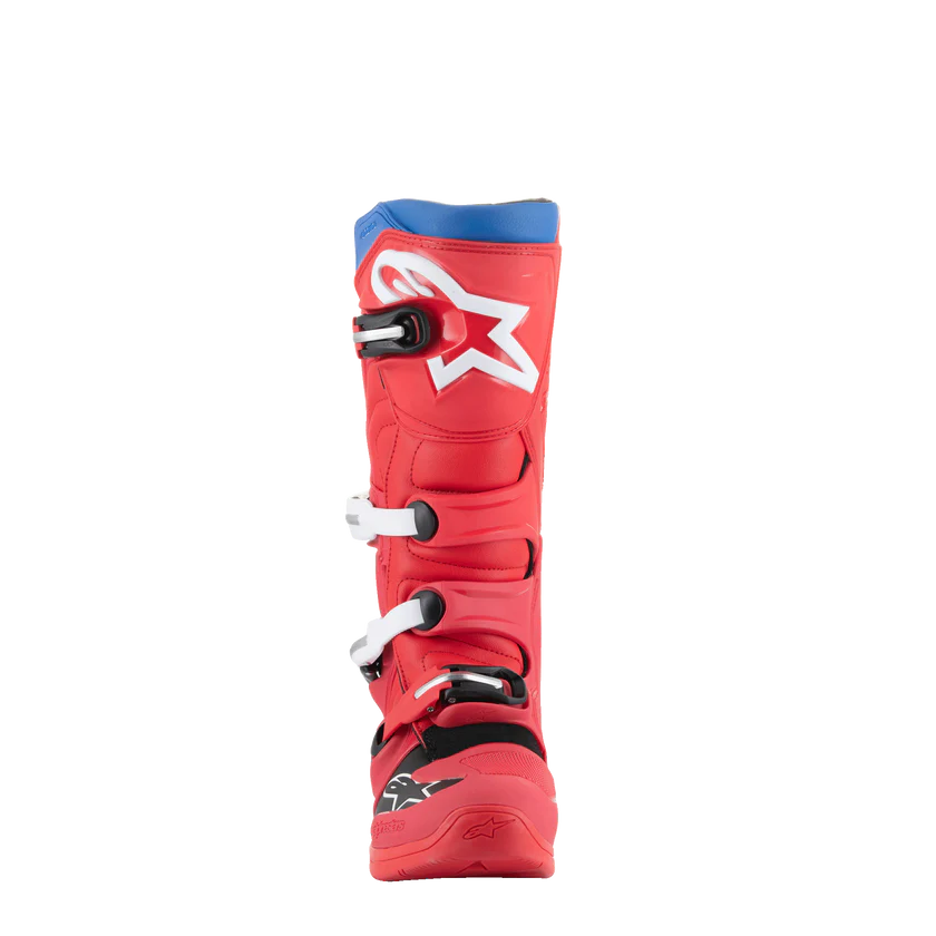 Alpinestars Tech 5 Boots - Red/White/Blue image 2