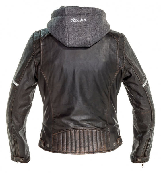 Richa Toulon 2 Leather Ladies Jacket - Brown image 2