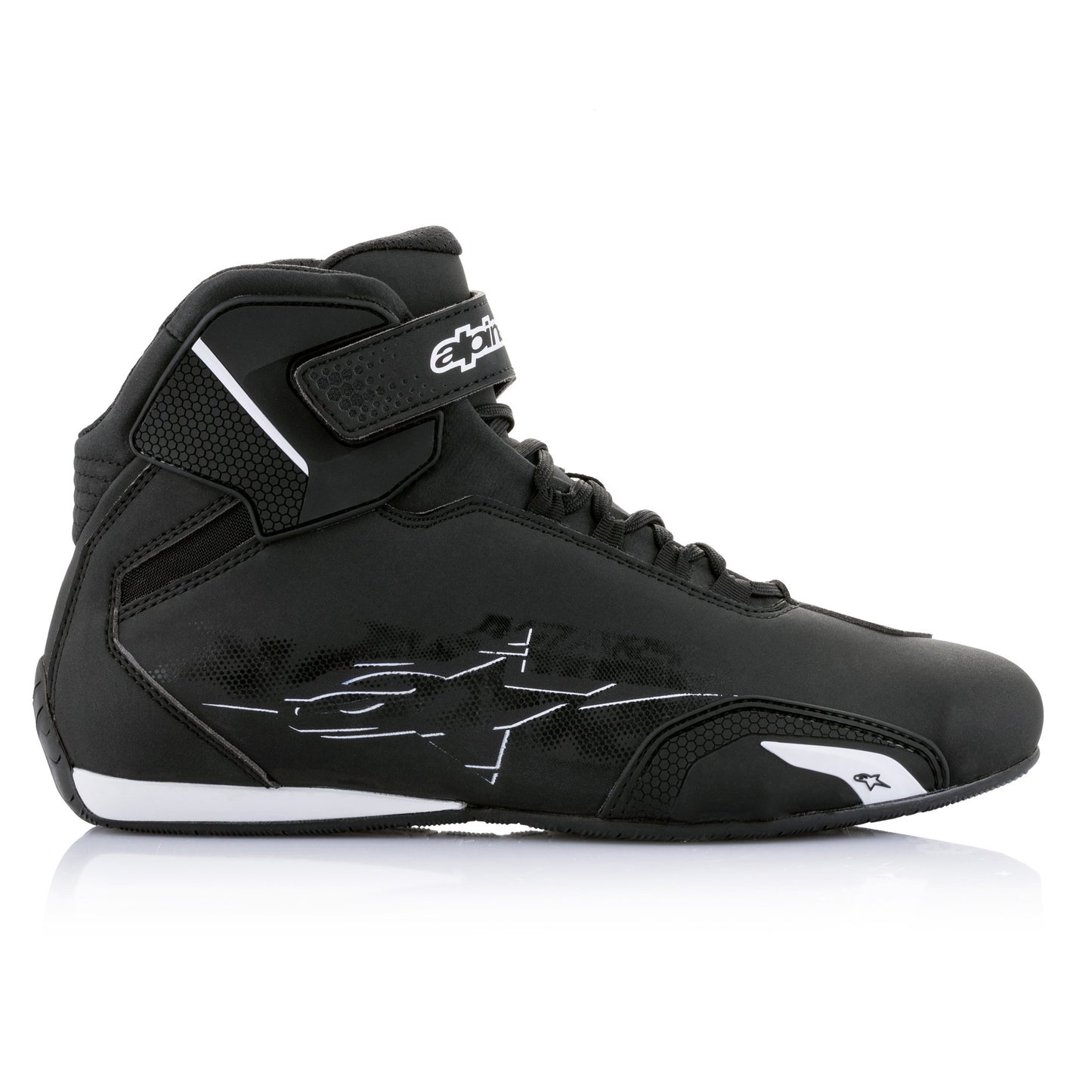 Alpinestars Sektor Riding Shoes - Black image 1