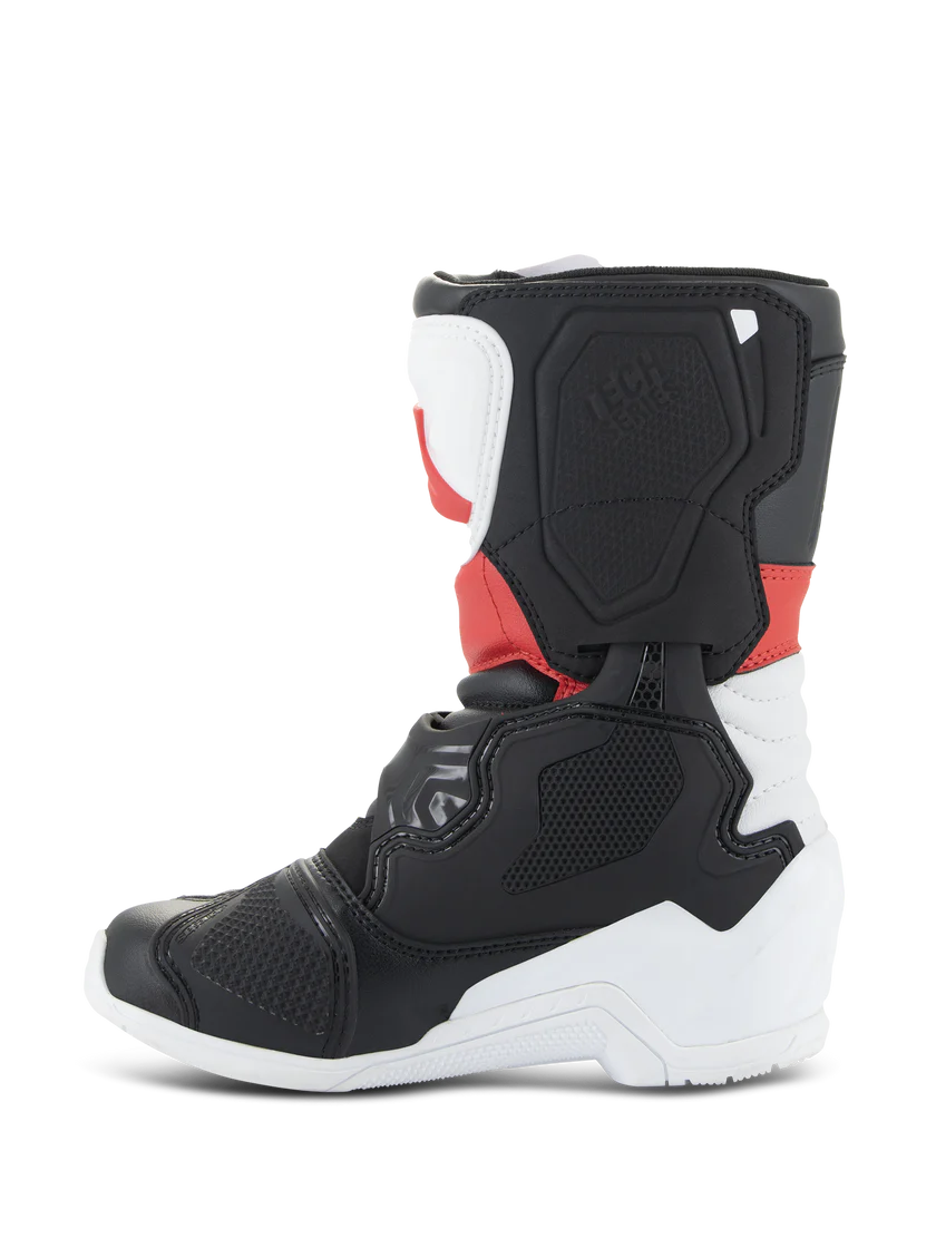 Alpinestars Tech 3S - Kids Boots - White Black Bright Red