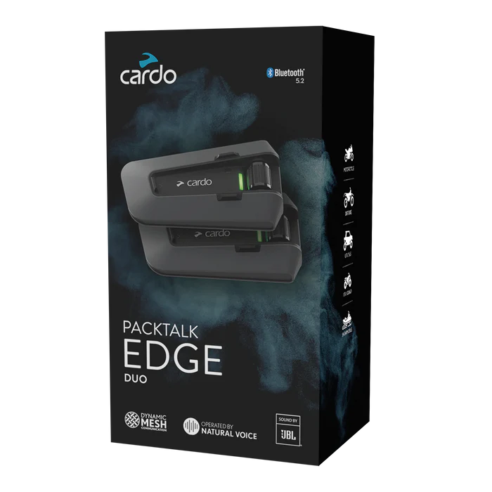 Cardo PACK TALK EDGE - DUO Bluetooth JBL Headset