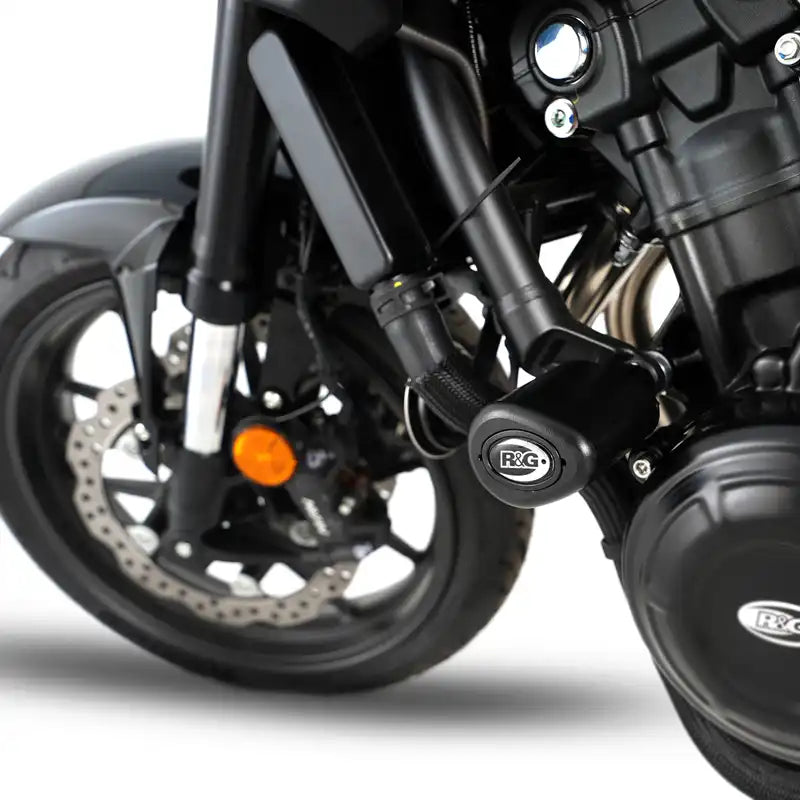 R&G Aero Crash Protectors CP0342BL For Honda CB500X, CB500F, CB500 Hornet, NX500 (excluding E-Clutch)