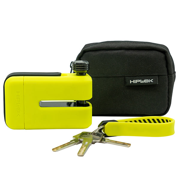 Hiplok MD1000 - Diamond - Disc Lock Neon Yellow