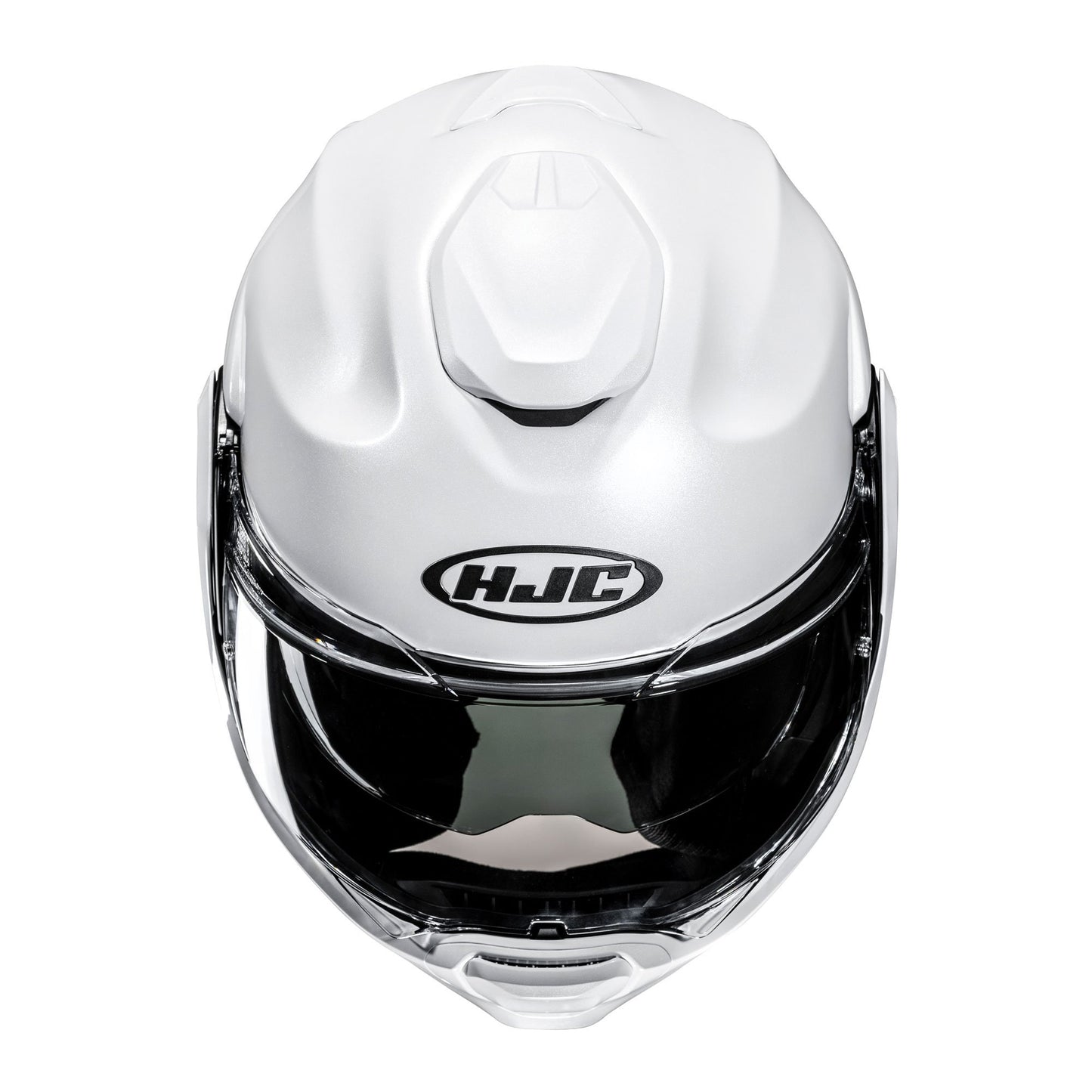 HJC F100 Modular Helmet - Pearl White