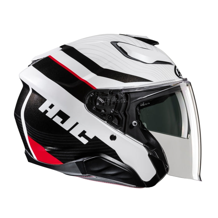 HJC F31 Helmet - Naby White/Red/Black