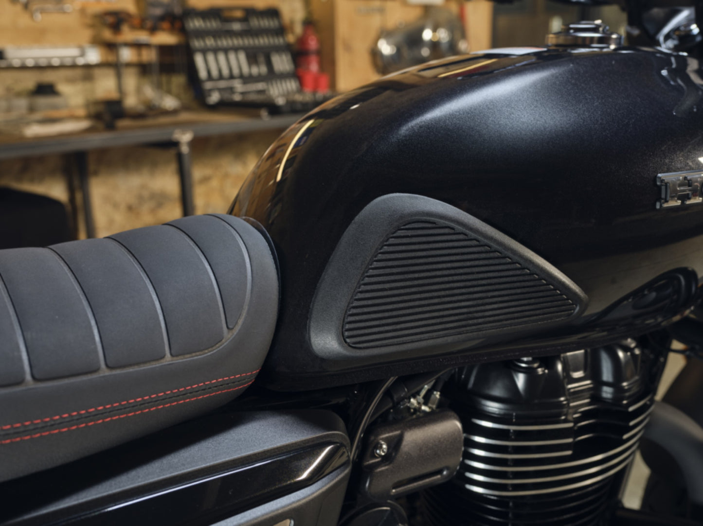 Honda GB350S Side Tank Pads 08P70-K0Z-D10