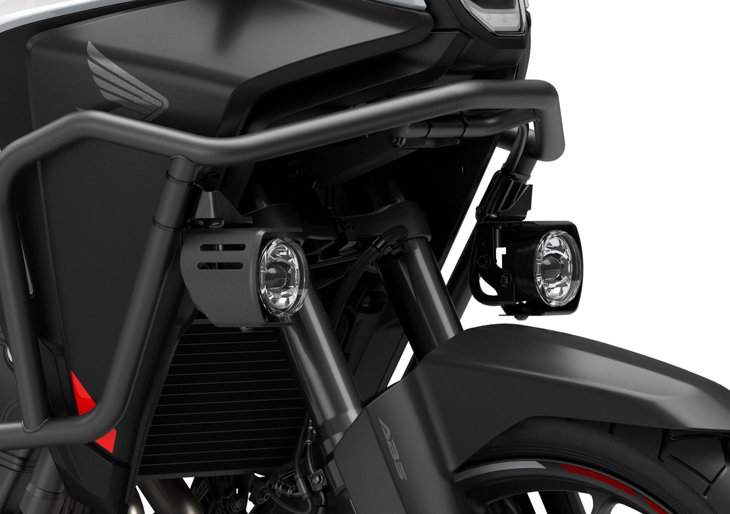 Honda NX500 Fog Light and Side Pipe Kit 08ESY-MLR-FLET