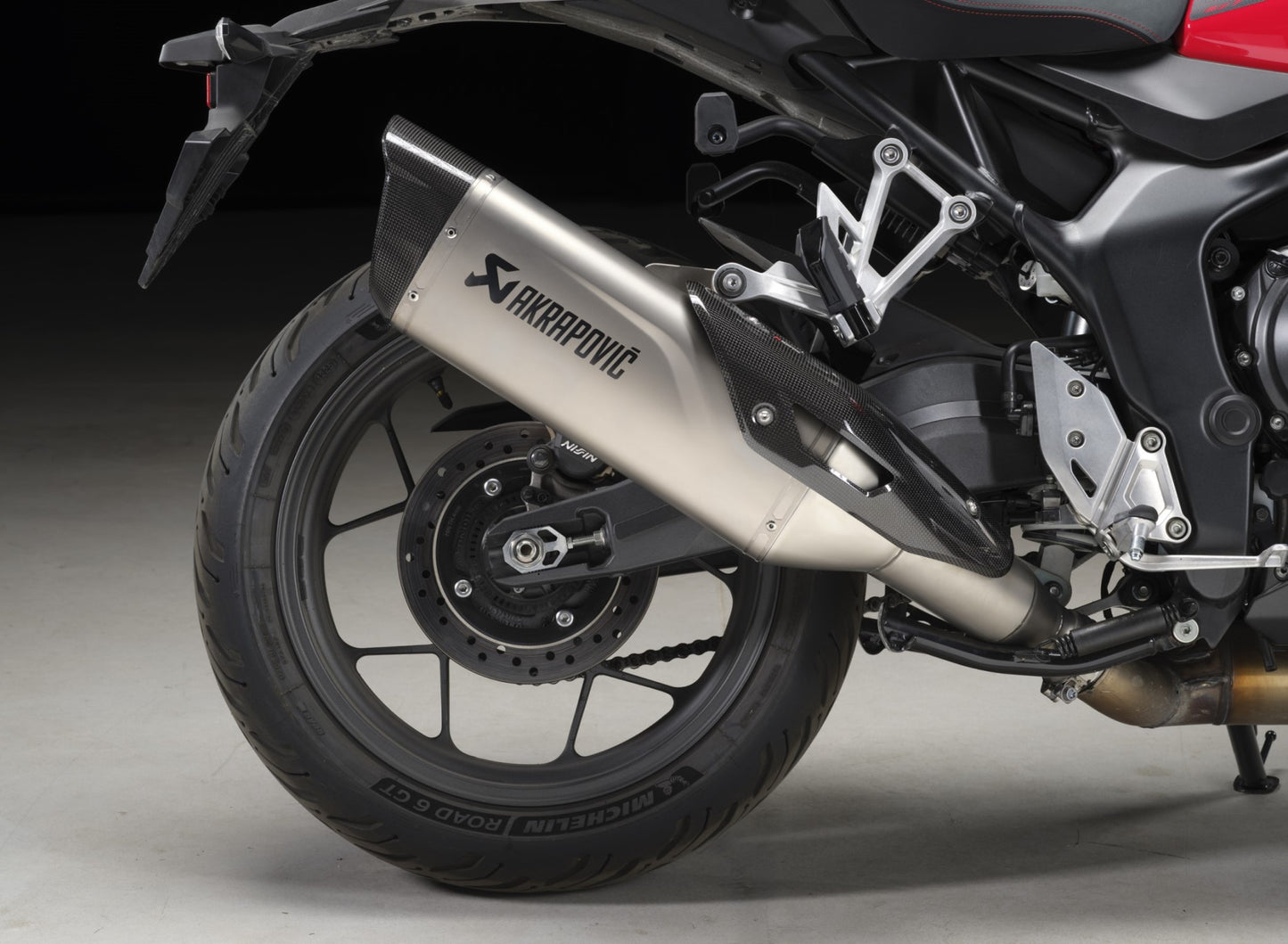 Honda CB1000GT Akrapovic Slip-On Exhaust 0R24M-TEX-036