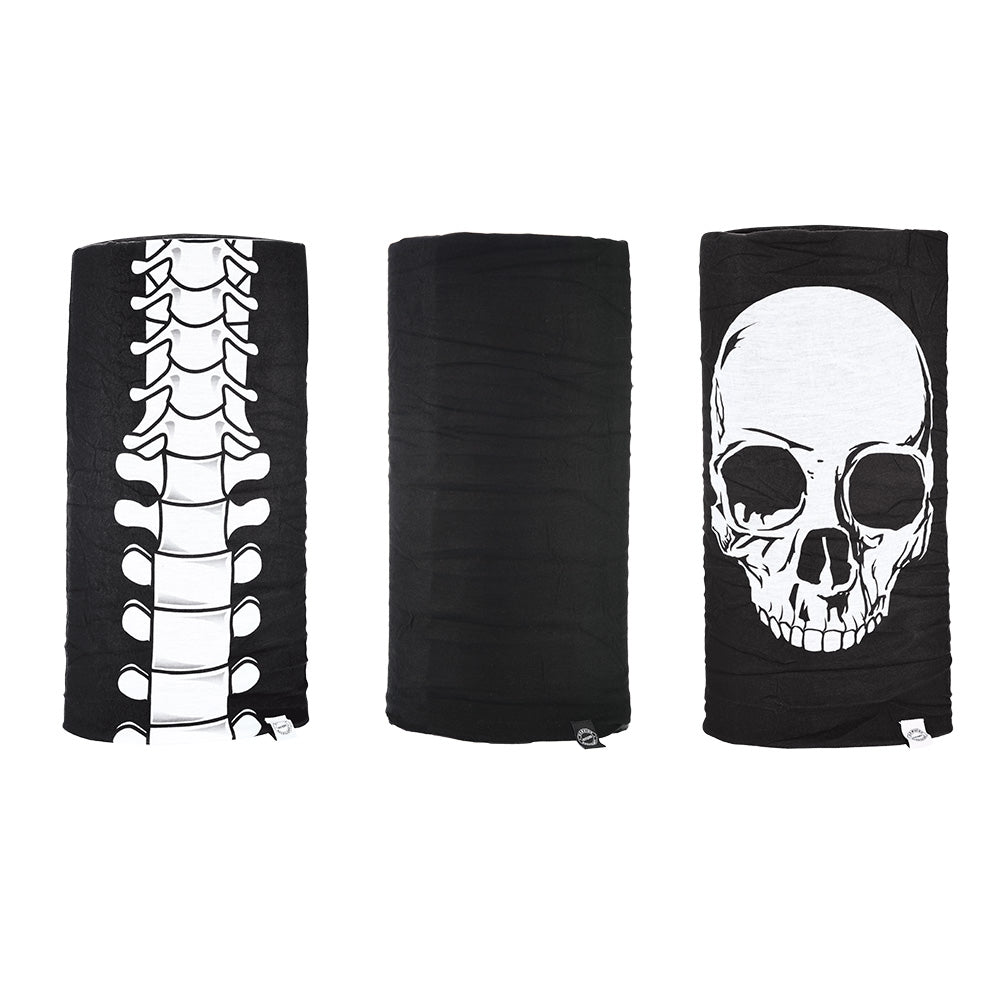 OXFORD - Comfy Neck Tube - 3 Pack Skeleton 3