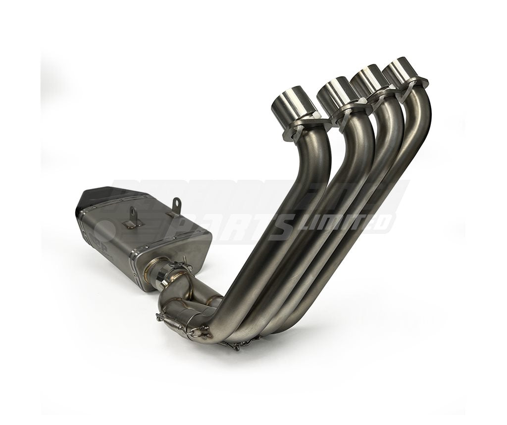 PPR Full Stainless System With Carbon Fibre End Cap - Honda CBR650R