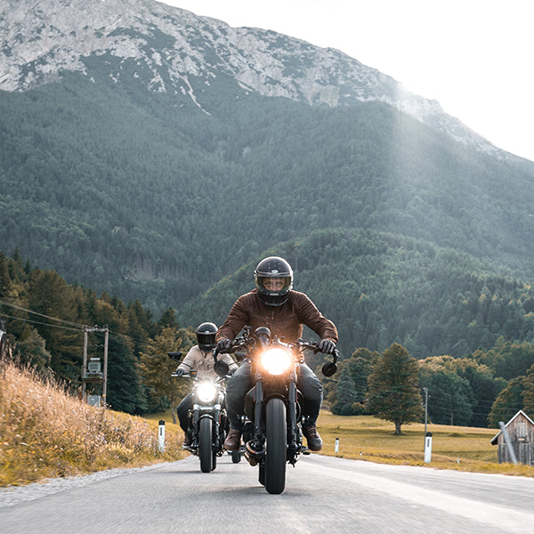 Richa Charleston Leather Jacket - Brown