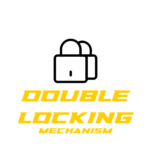 Riderr - RD15S Alarm Silver - 14MM Lock Pin