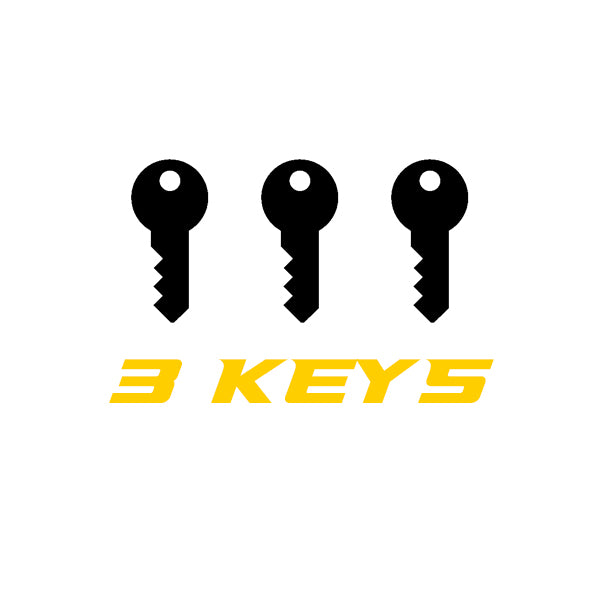 Riderr - RD15S Alarm Silver - 14MM Lock Pin