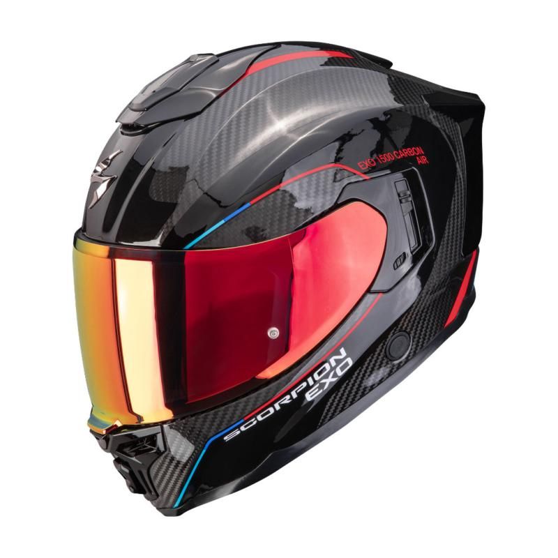 Scorpion EXO 1500 Carbon Helmet - CF Mundi Black/Red