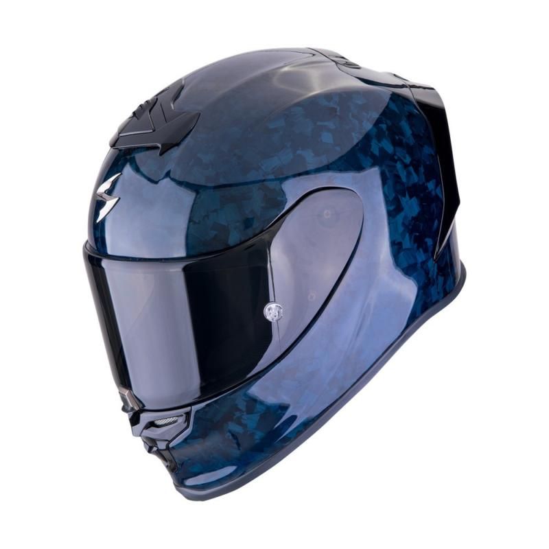 Scorpion EXO R1 Evo Carbon Helmet - Blue Onyx