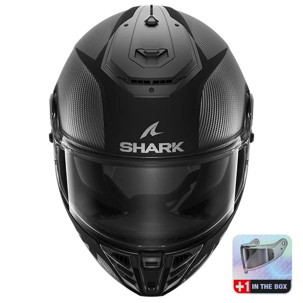 Shark Spartan RS Helmet - Matt Carbon DMA