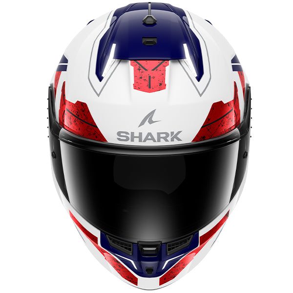 Shark Skwal i3 Helmet - WUR RHAD Red/White/Blue image 2