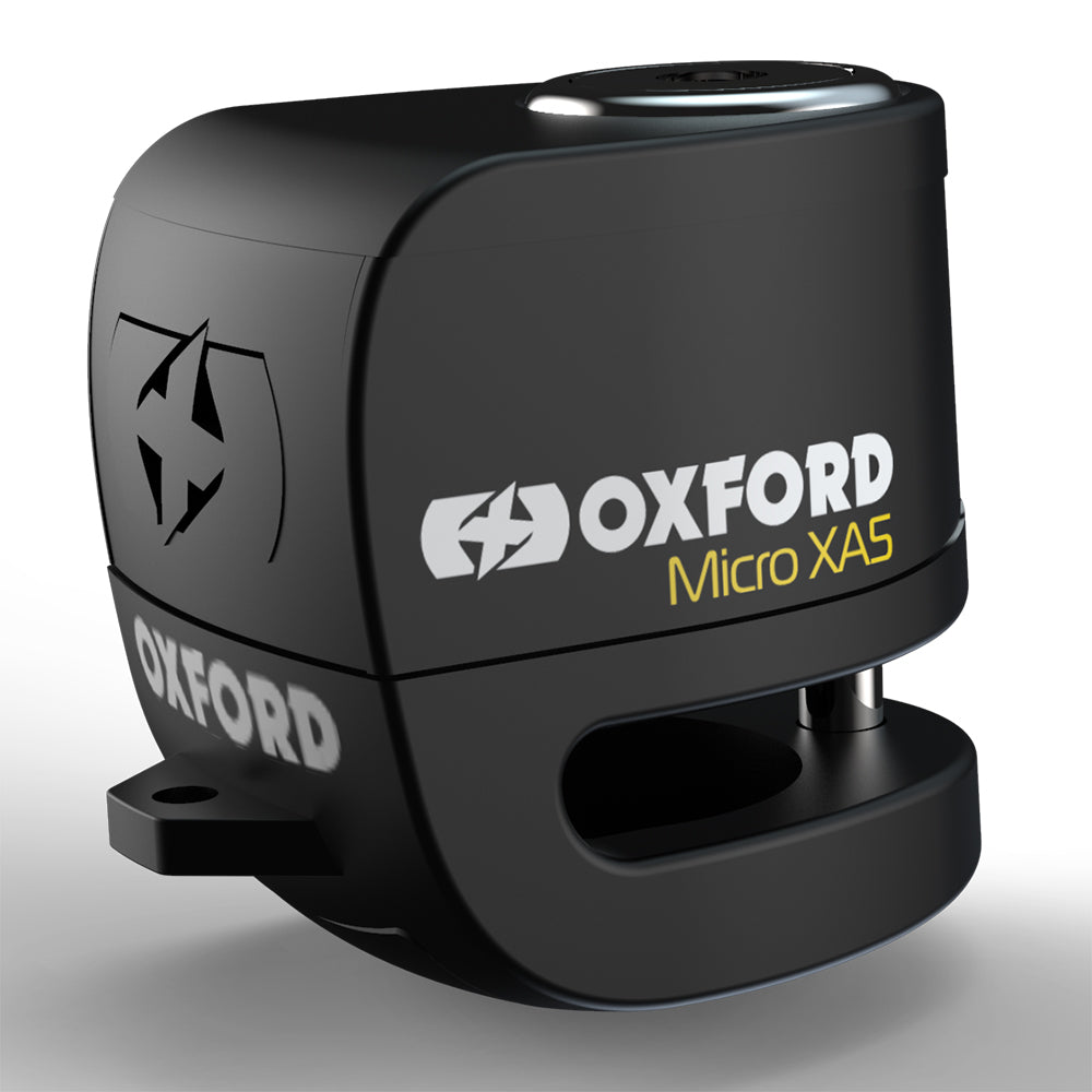 Oxford Micro XA5 Black - ALARM Disc Lock 5MM image 1